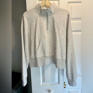 Levi’s grey quarter zip